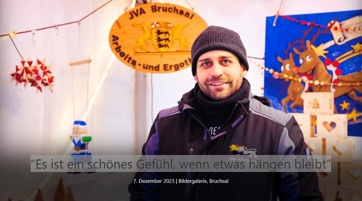 Bild von Hügelhelden.de VAW Bruchsal auf dem Adventsmarkt am Schloss