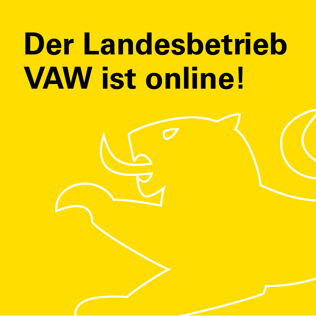 Der Landesbetrieb VAW ist online!