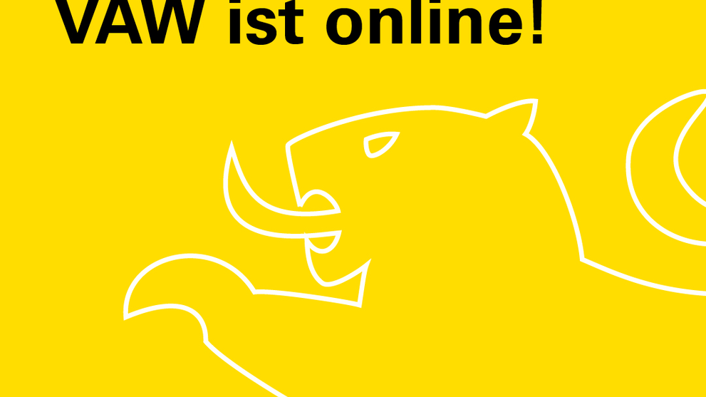 Der Landesbetrieb VAW ist online!