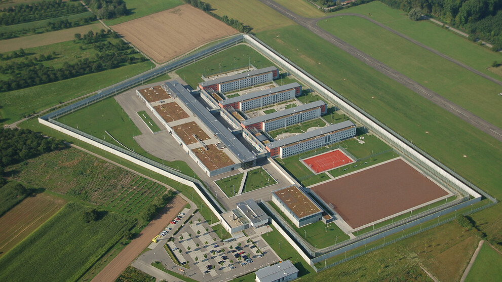 Luftbildaufnahme JVA Offenburg