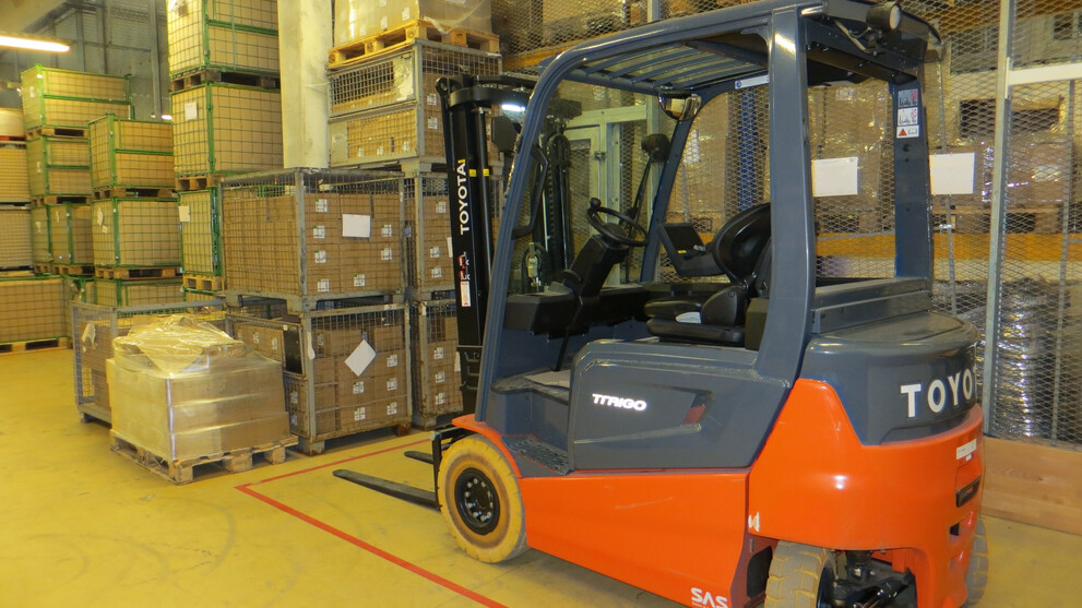 Logistikabteilung VAW Offenburg