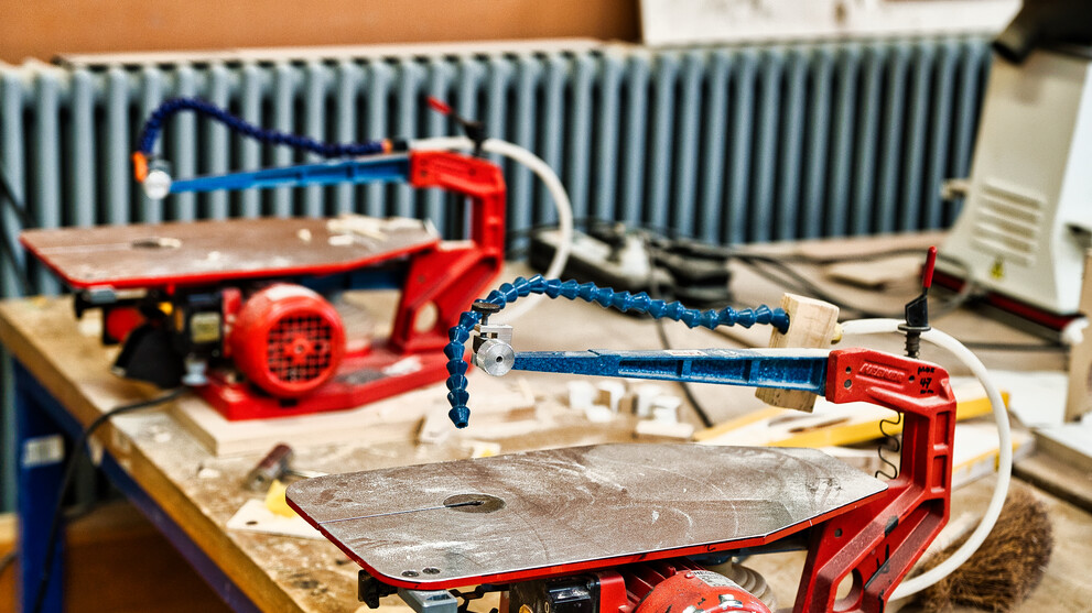 Arbeitsplätze in der Schreinerei